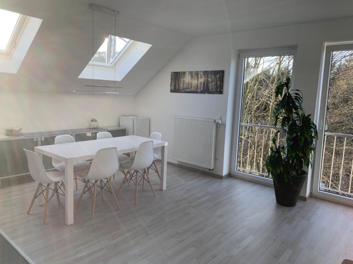 Haus Am Hang; Ferienwohnung Fernblick Stolberg  Ngoại thất bức ảnh
