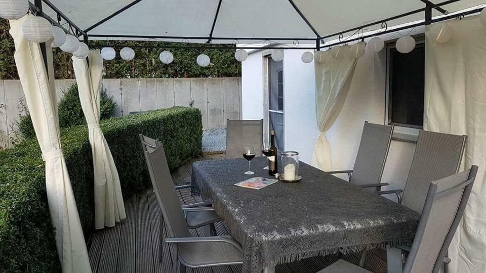 Haus Am Hang; Ferienwohnung Fernblick Stolberg  Ngoại thất bức ảnh